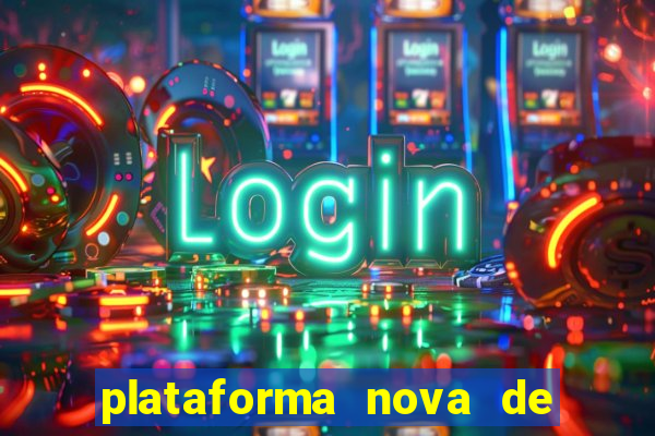 plataforma nova de 3 reais