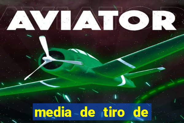 media de tiro de meta por jogo