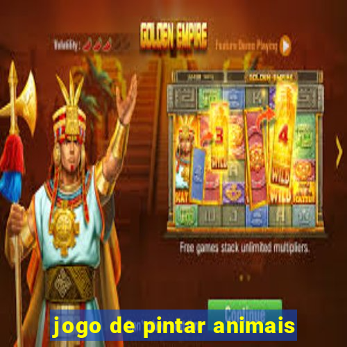 jogo de pintar animais