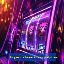 bayern x leverkusen palpites